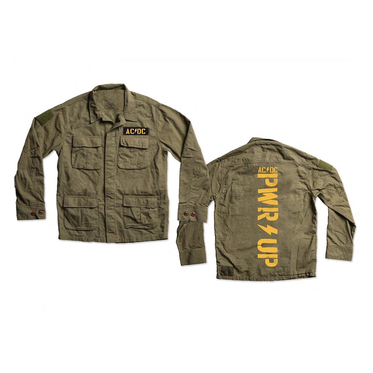 POWER UP Army Jacket – AC/DC
