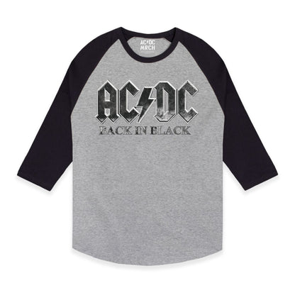 Back in Black PWR UP Tour Baseball T-Shirt