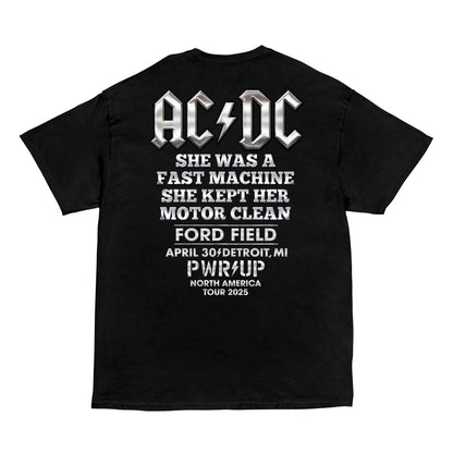 Detroit PWR UP Tour T-Shirt