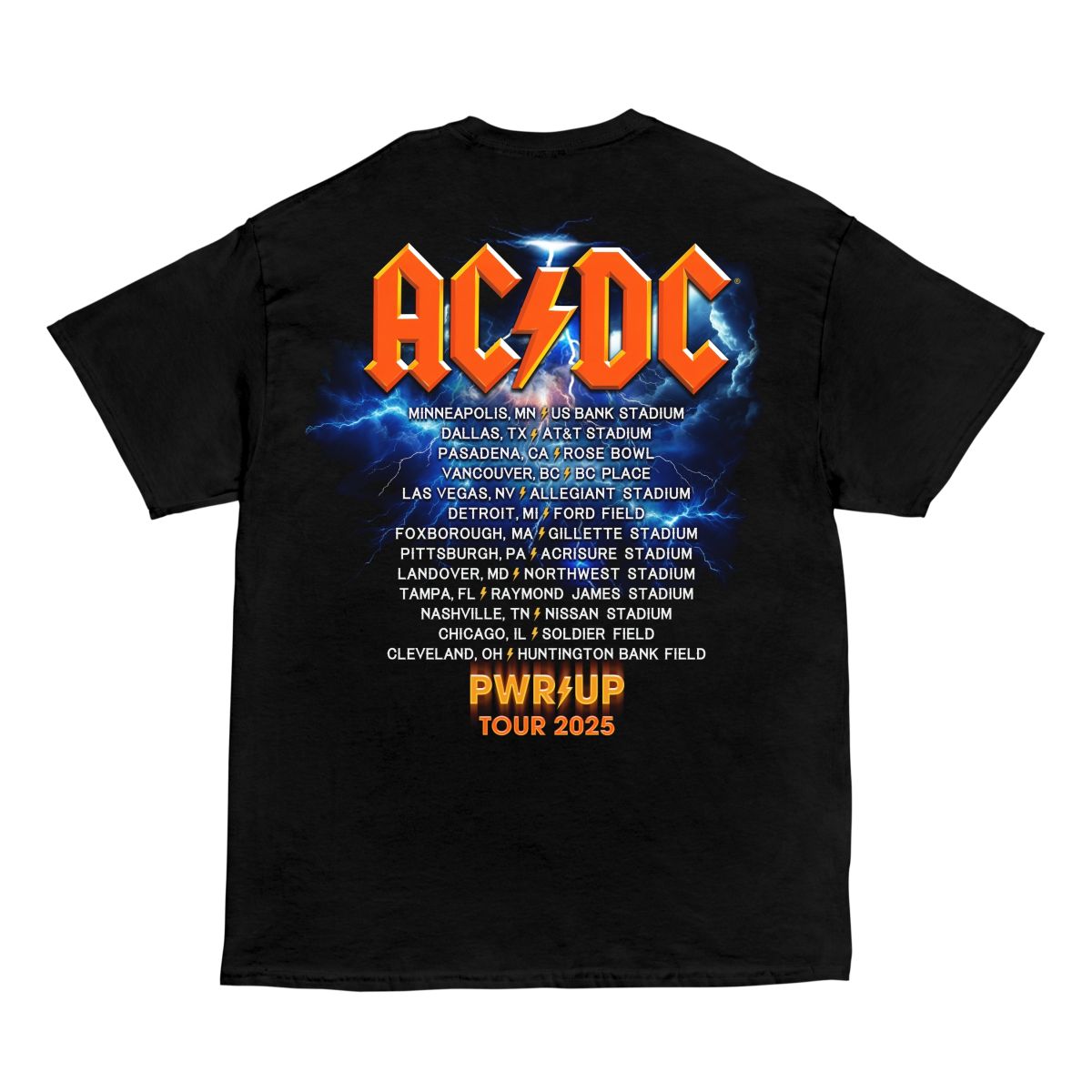Hells Bells PWR UP Tour T-Shirt – AC/DC