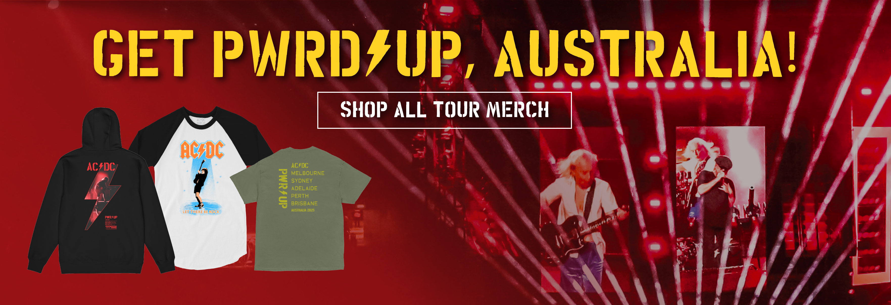 Shop the Australia Tour Merch!