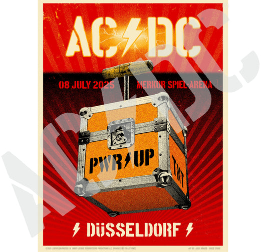 Dusseldorf PWR UP Tour Poster