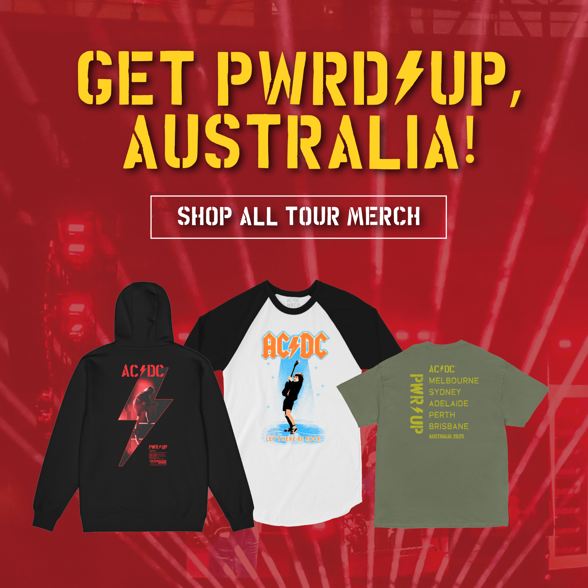 Shop the Australia Tour Merch!