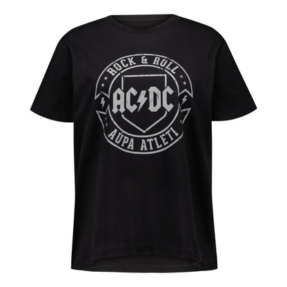 ACDC - Lasciate Che Ci Sia Rock - T-Shirt Breve Manica Unisex Adulti - Nera ACDC - Lasciate Che Ci Sia Rock - T-Shirt Breve Manica Unisex Adulti - Nera