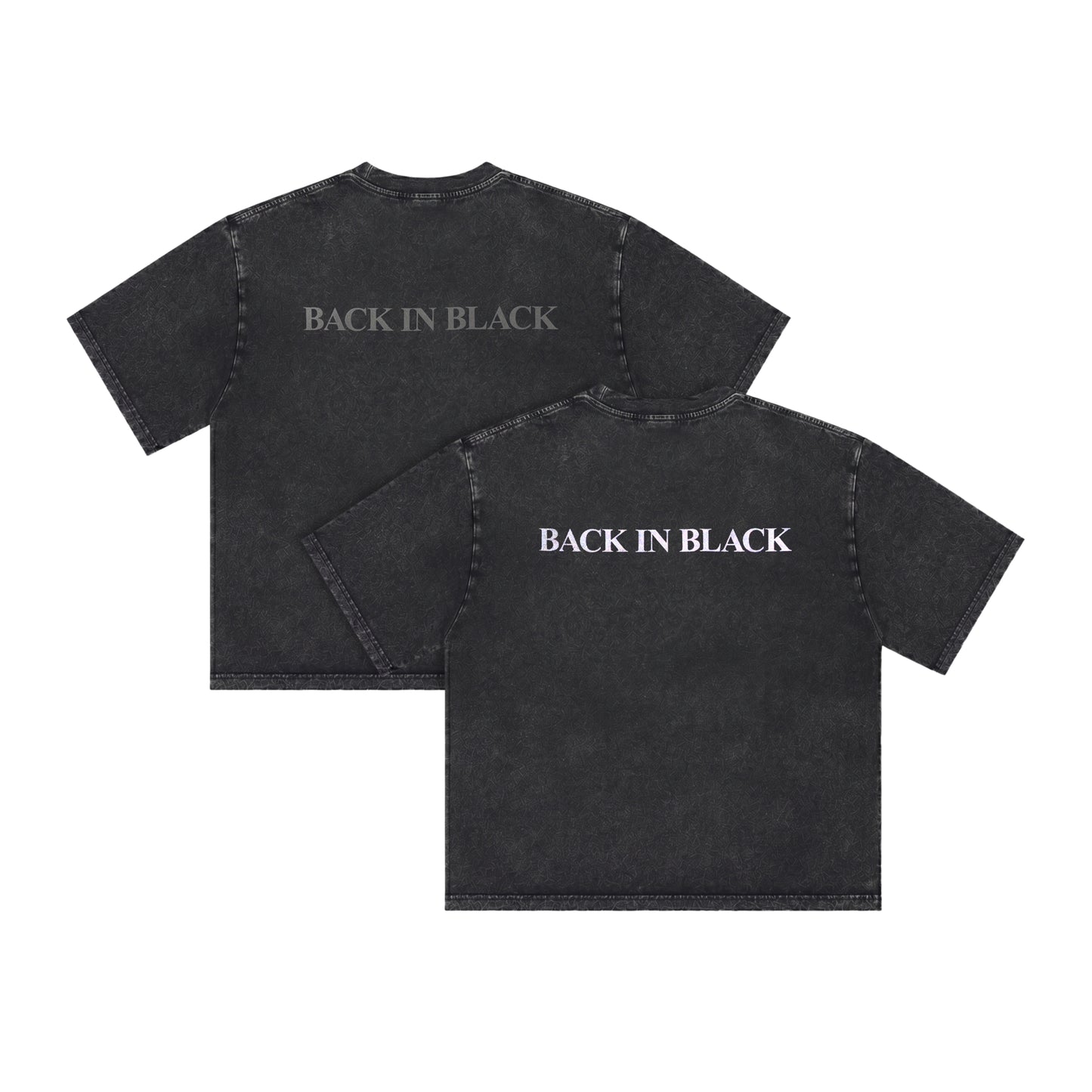 Back in Black Anniversary Reflective Ink T-Shirt