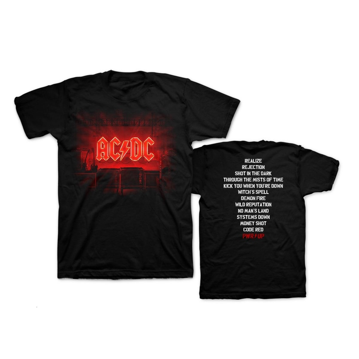 POWER UP Logo Silhouette T-shirt – AC/DC