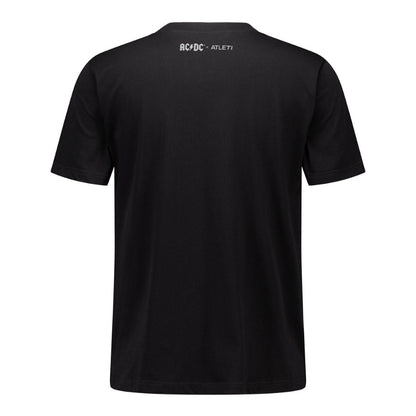 Women's Black T-shirt AC/DC Rock & Roll