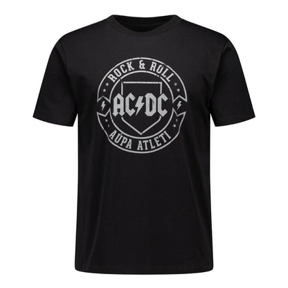 Women's Black T-shirt AC/DC Rock & Roll