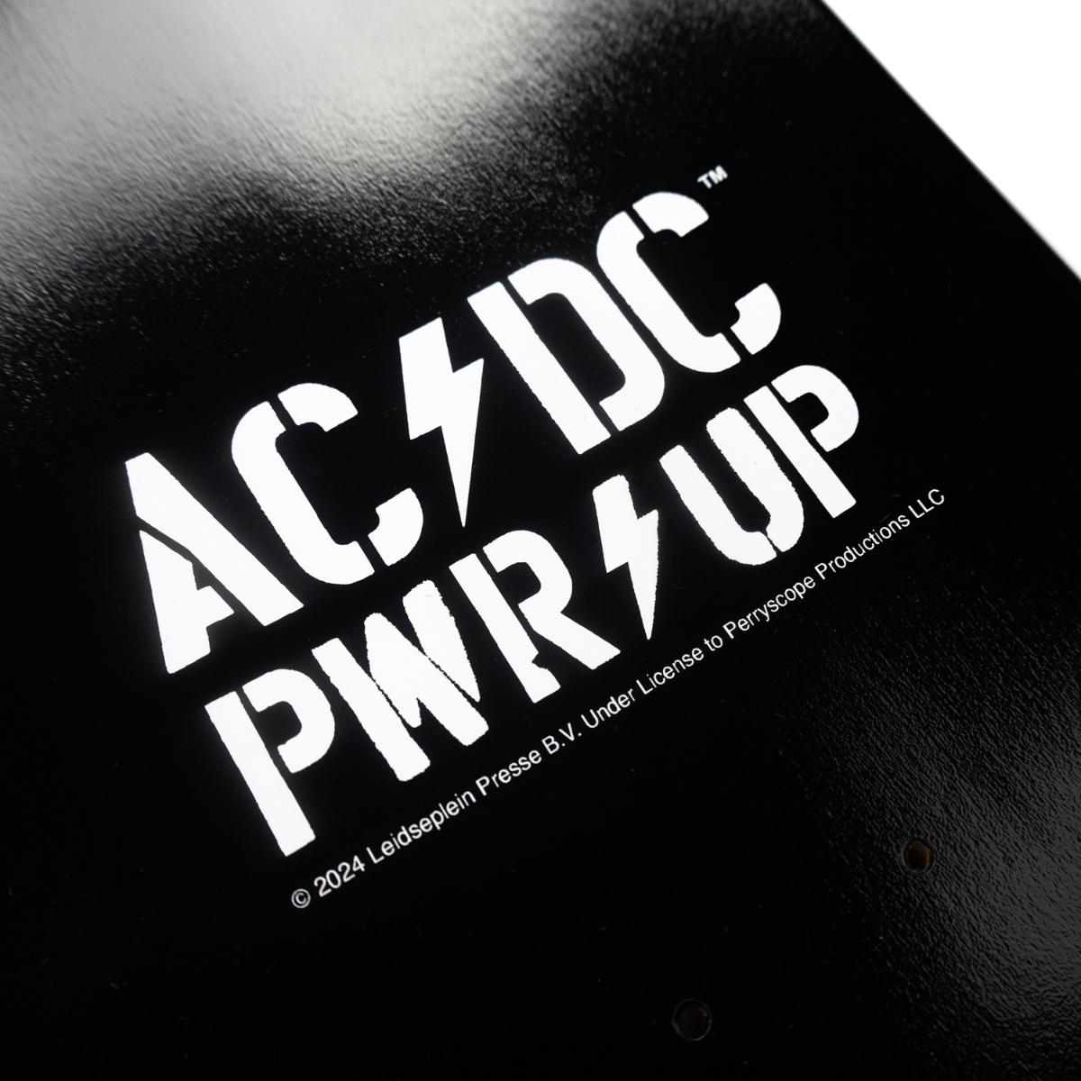 PWR UP Wires Skate Deck – AC/DC