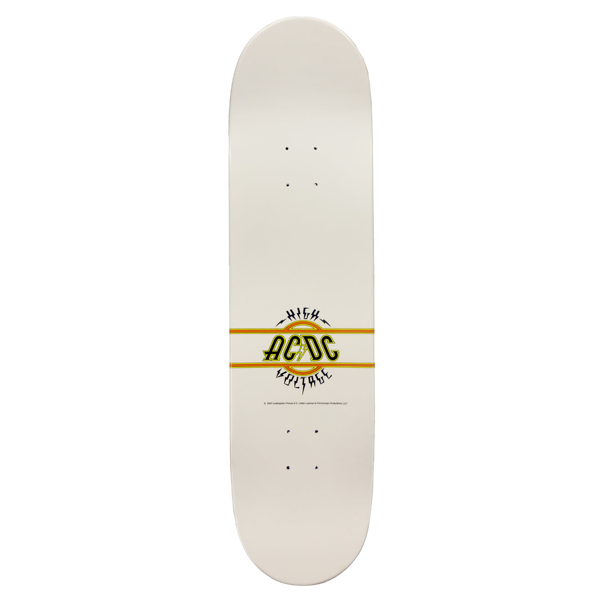 High Voltage Skate Deck – AC/DC