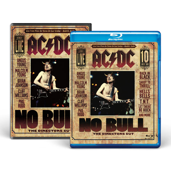 AC/DC No Bull DVD or BluRay