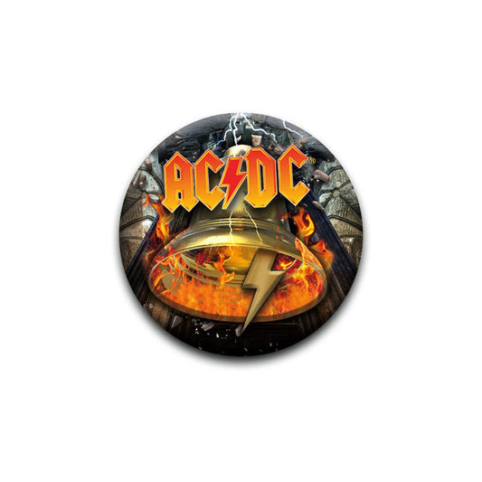 AC/DC Hells Bells Logo Pin