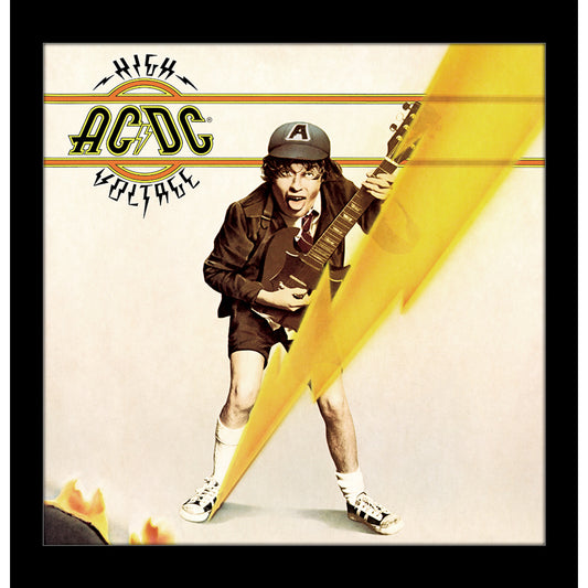 High Voltage 12x12 Framed Print
