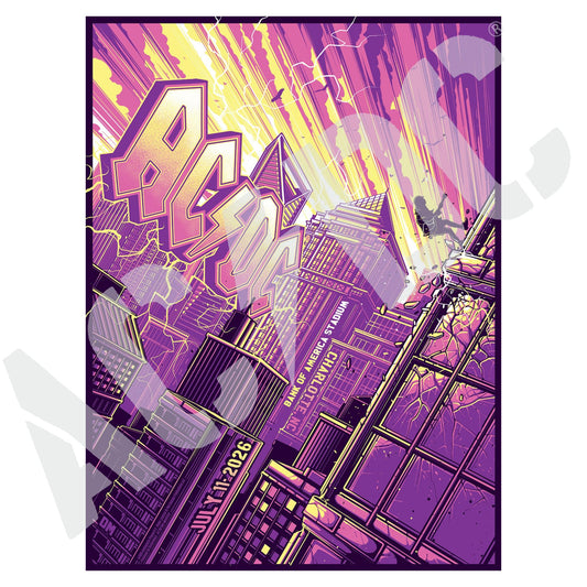 Charlotte PWR UP Tour Poster