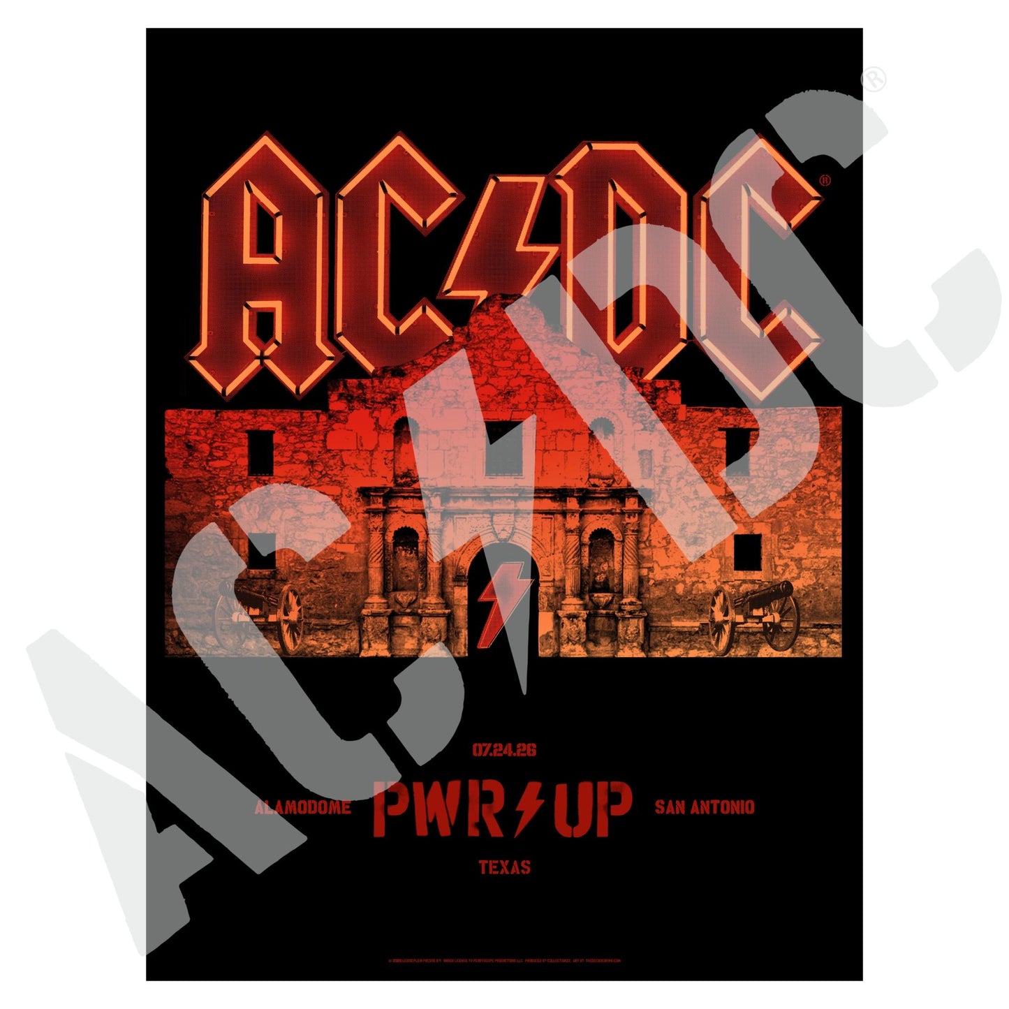 San Antonio PWR UP Tour Poster