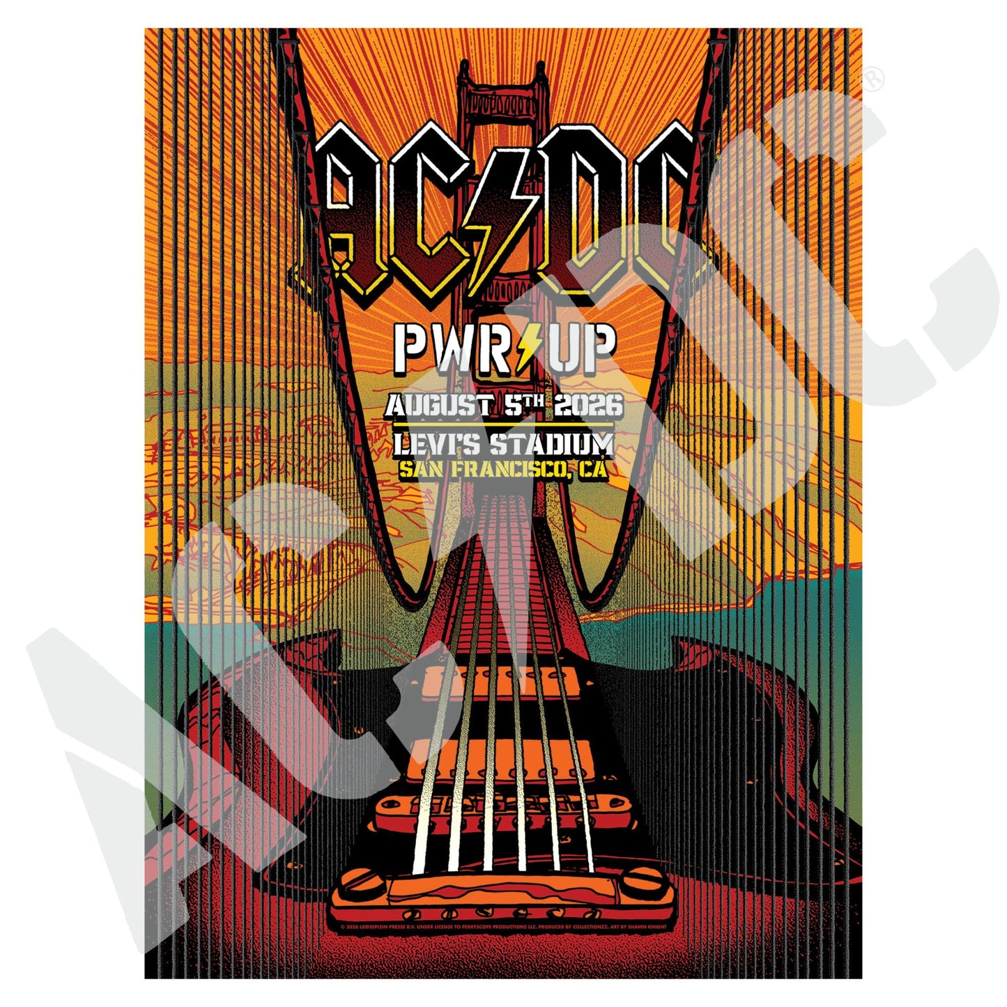 San Francisco PWR UP Tour Poster