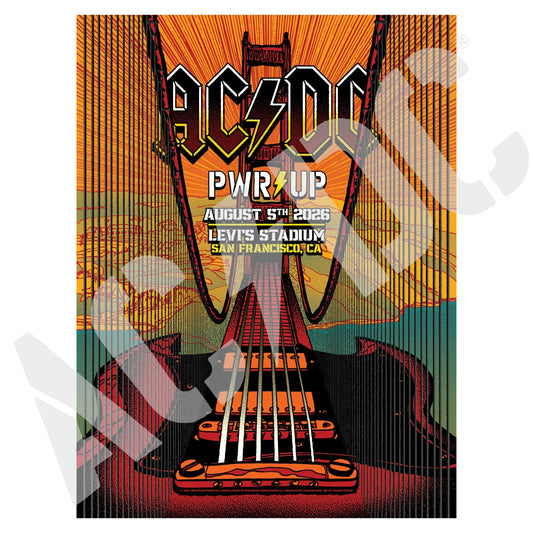 San Francisco PWR UP Tour Poster