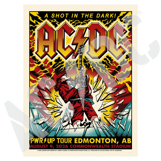 Edmonton PWR UP Tour Poster