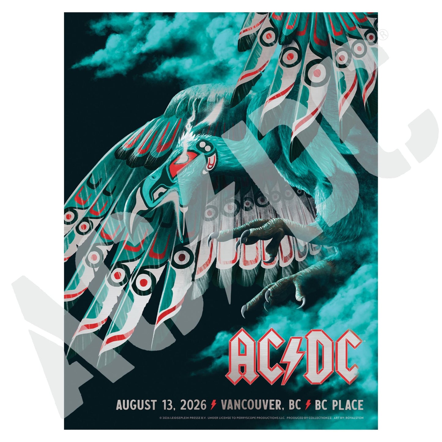 Vancouver PWR UP Tour Poster