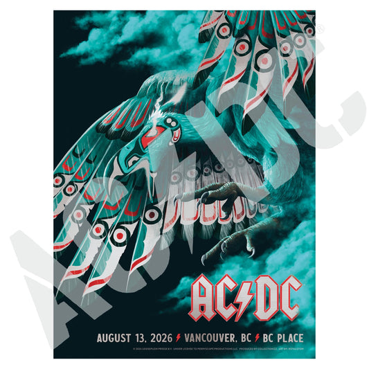 Vancouver PWR UP Tour Poster