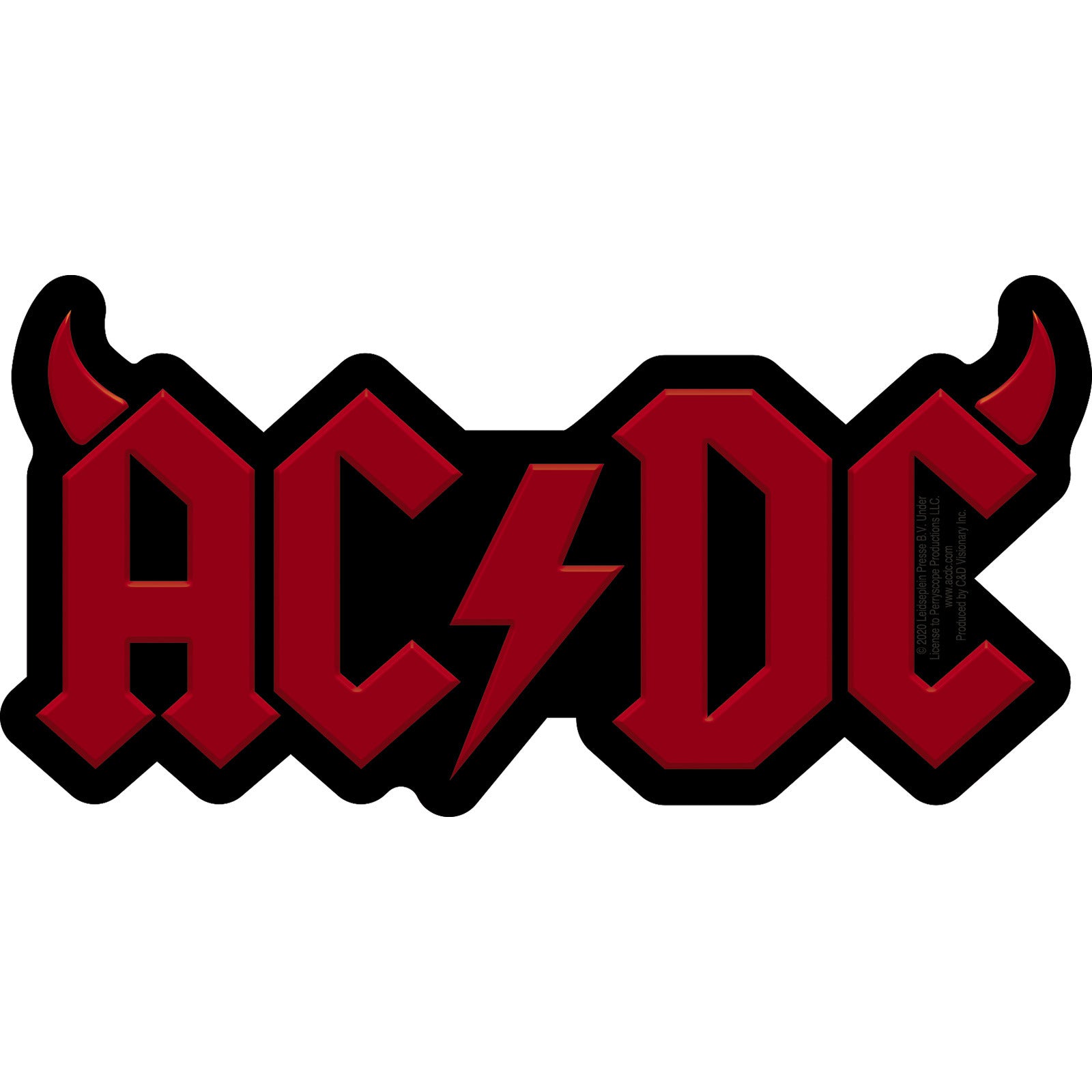 AC/DC Logo w/ Horns 5.75