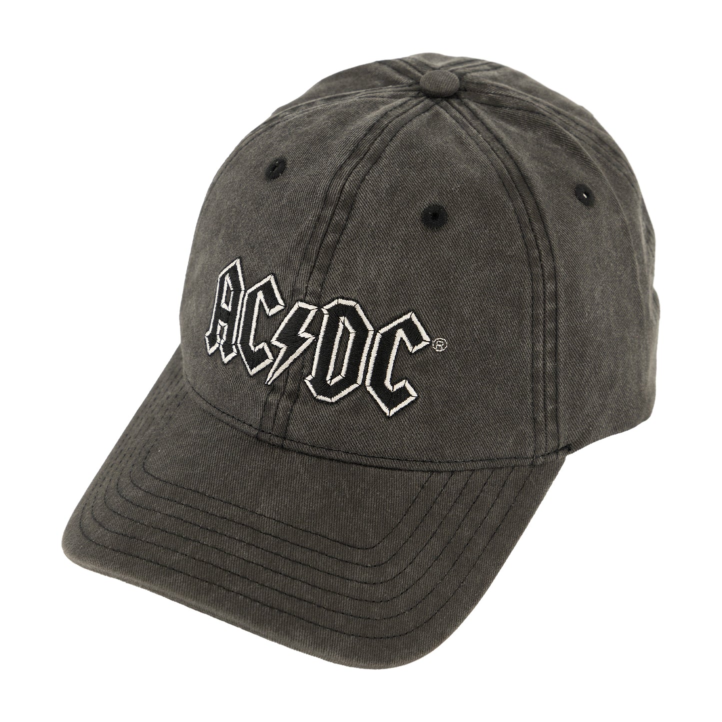AC/DC Acid Wash Baseball Cap