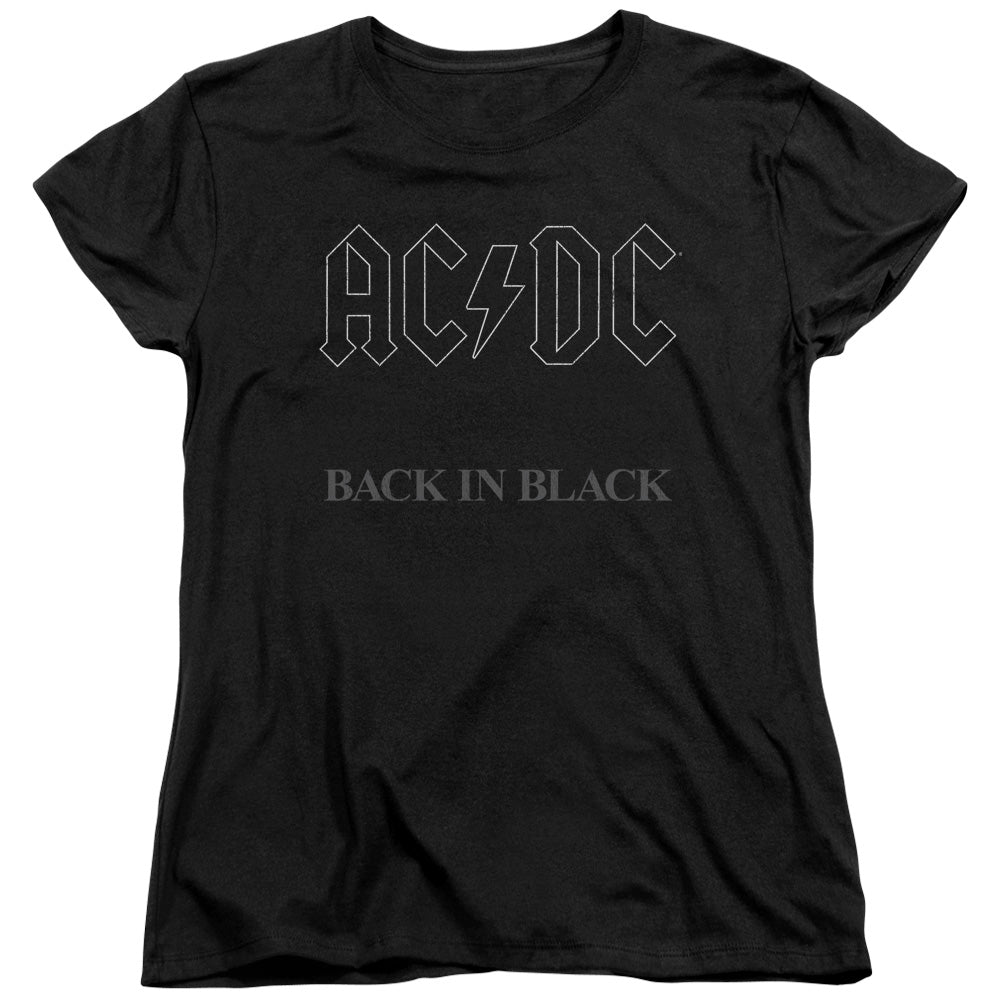 Back in Black Womens Logo – AC/DC