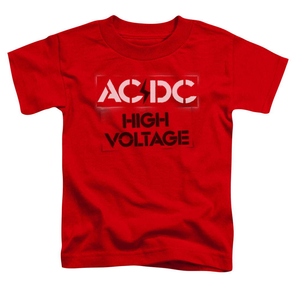 High Voltage Stencil Toddler Tee – AC/DC