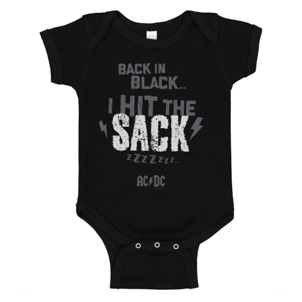 Hit The Sack Onesie Black