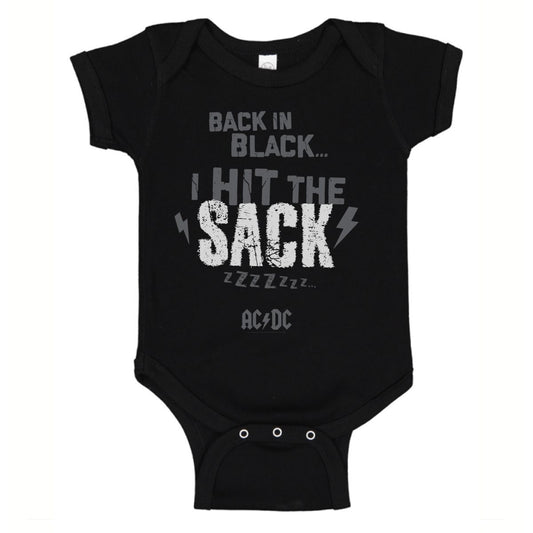 Hit The Sack Onesie Black