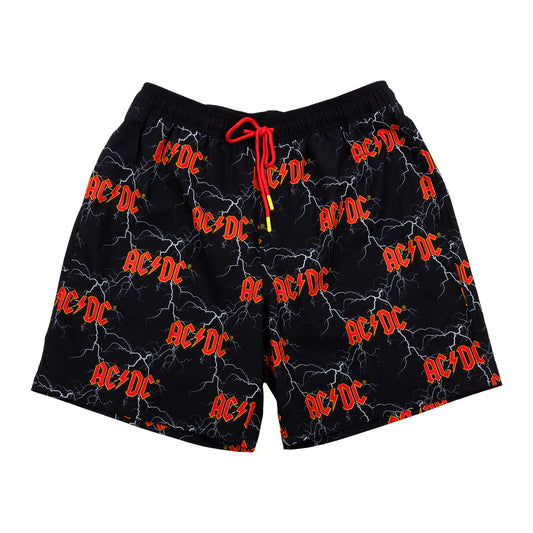 AC/DC Logo Swim Trunks