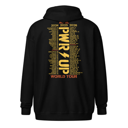 PWR UP World Tour Zip Hoodie