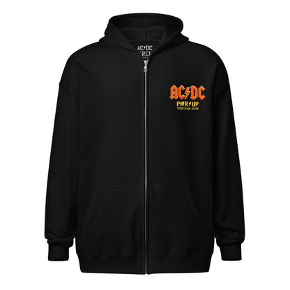 PWR UP World Tour Flags Zip Hoodie