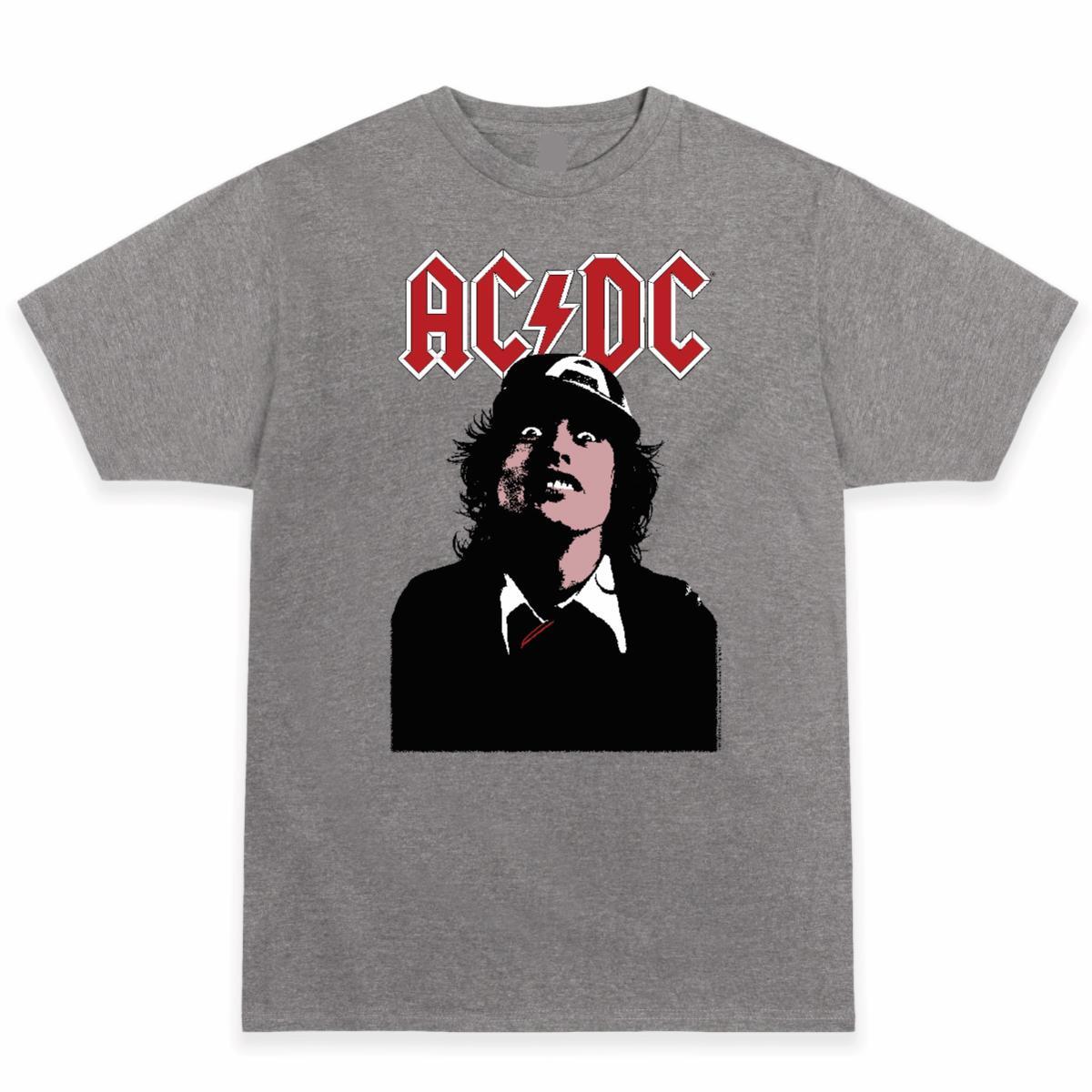 AC/DC TNT Heather Grey T-Shirt – ACDC
