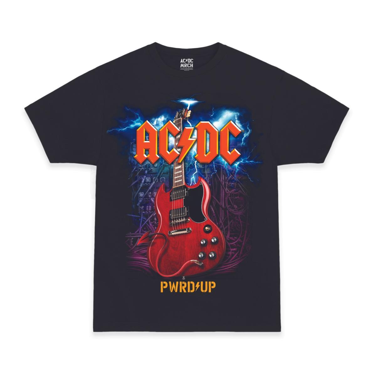 Angus Guitar PWR UP Tour T-Shirt
