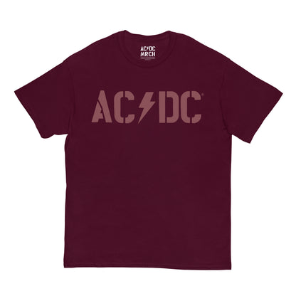 Maroon Logo PWR UP Tour T-Shirt
