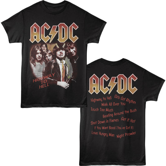 Highway to Hell Track List T-Shirt