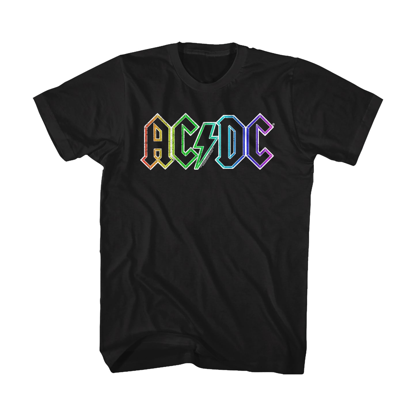 AC/DC Rainbow Logo T-Shirt