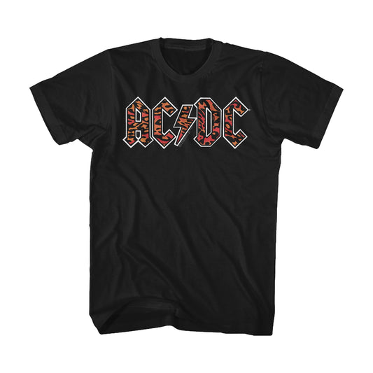 AC/DC Leopard Logo T-Shirt