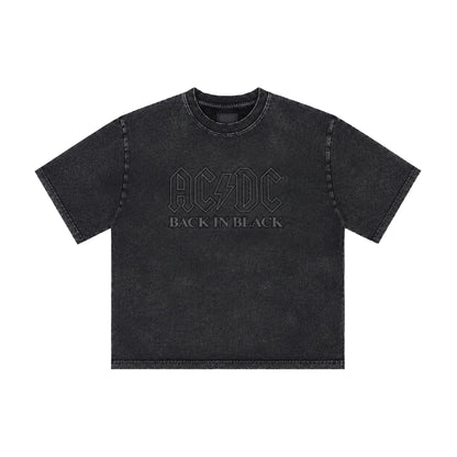 Back in Black Anniversary Puff Print T-Shirt