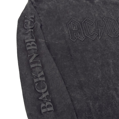 Back in Black Anniversary Puff Print Longsleeve
