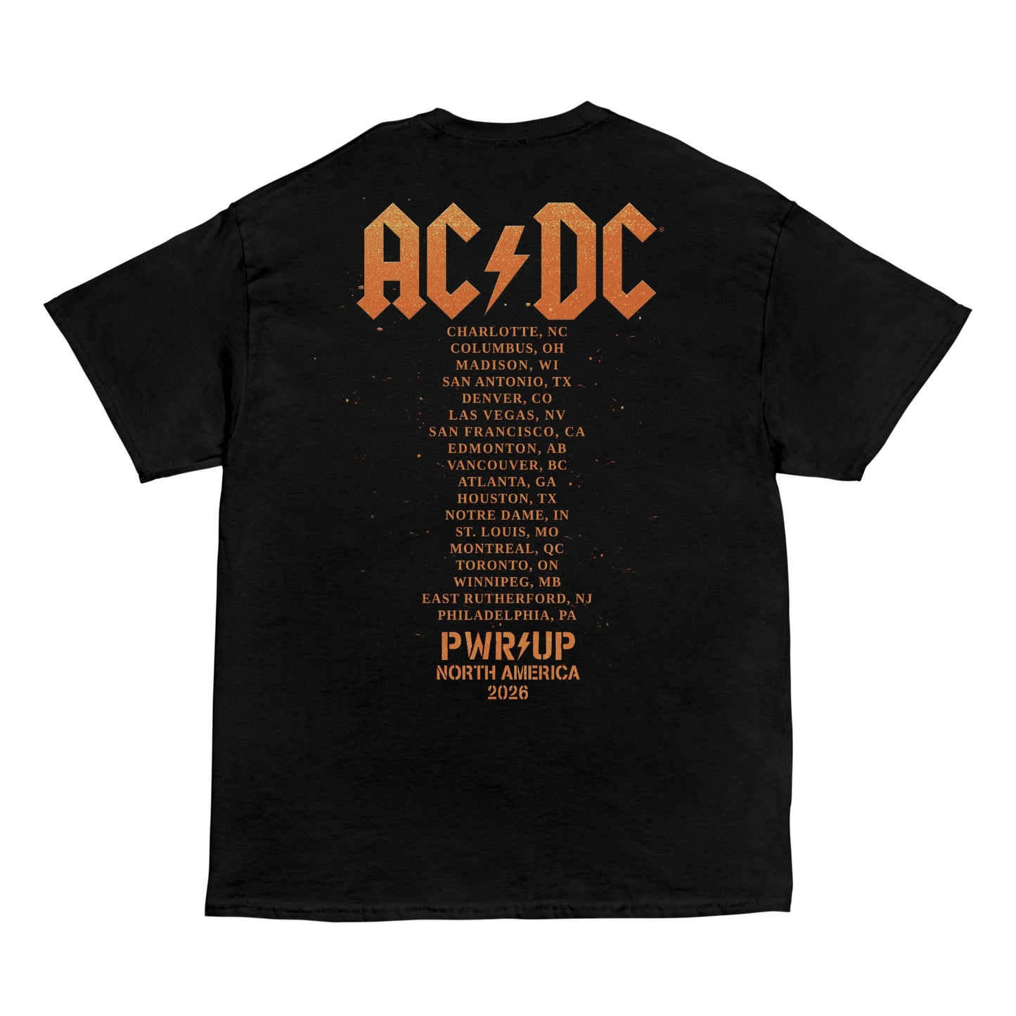 Hells Bells Lightning PWR UP Tour T-Shirt