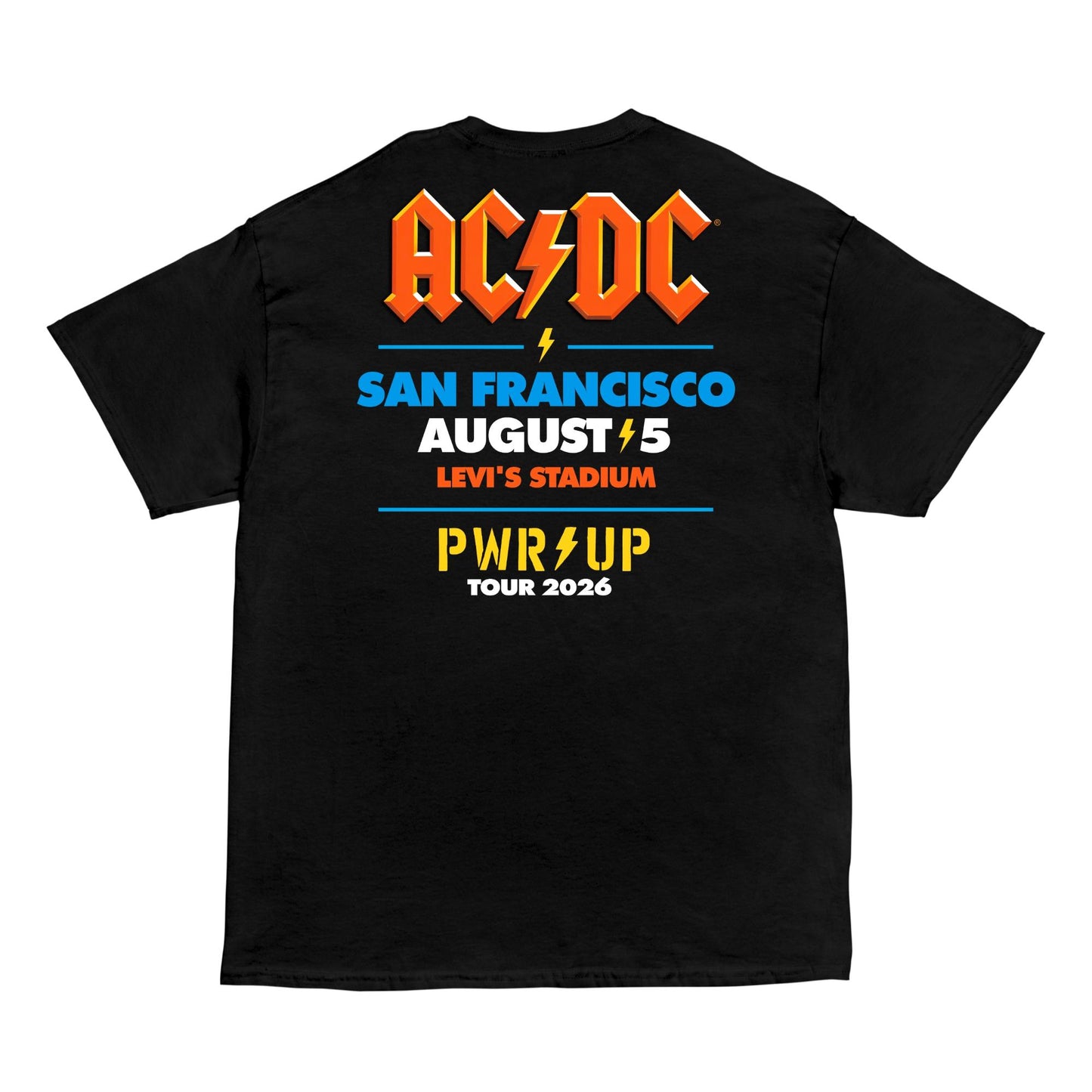 San Francisco PWR UP Tour T-Shirt