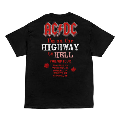 Highway to Hell Canada PWR UP Tour T-Shirt