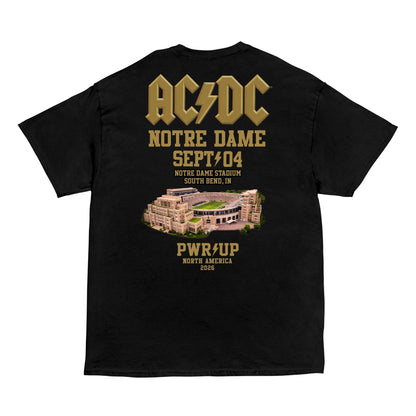 Notre Dame PWR UP Tour T-Shirt