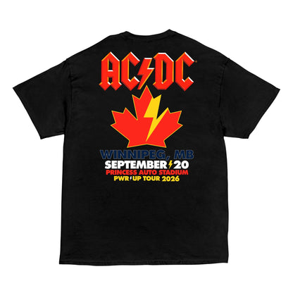 Winnipeg PWR UP Tour T-Shirt