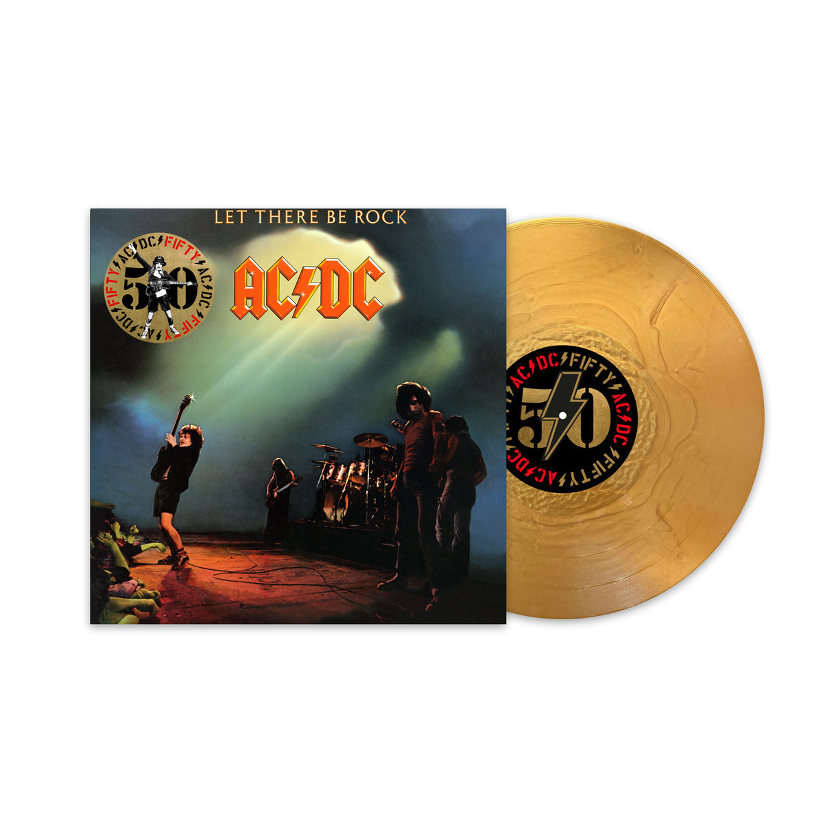 Let There Be Rock Gold Vinyl LP