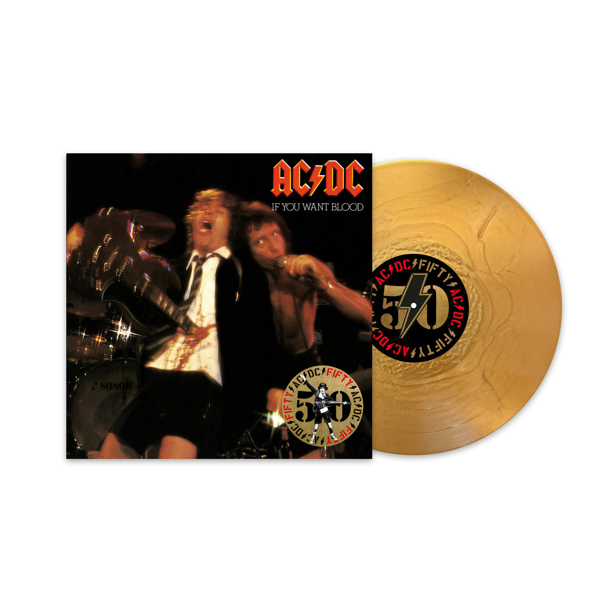 If You Want Blood Youve Got It Gold Vinyl LP
