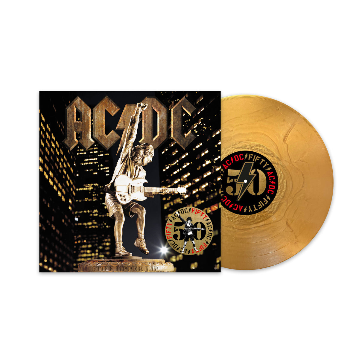 Stiff Upper Lip Gold Vinyl LP