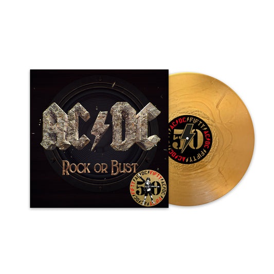 Rock Or Bust Gold Vinyl LP